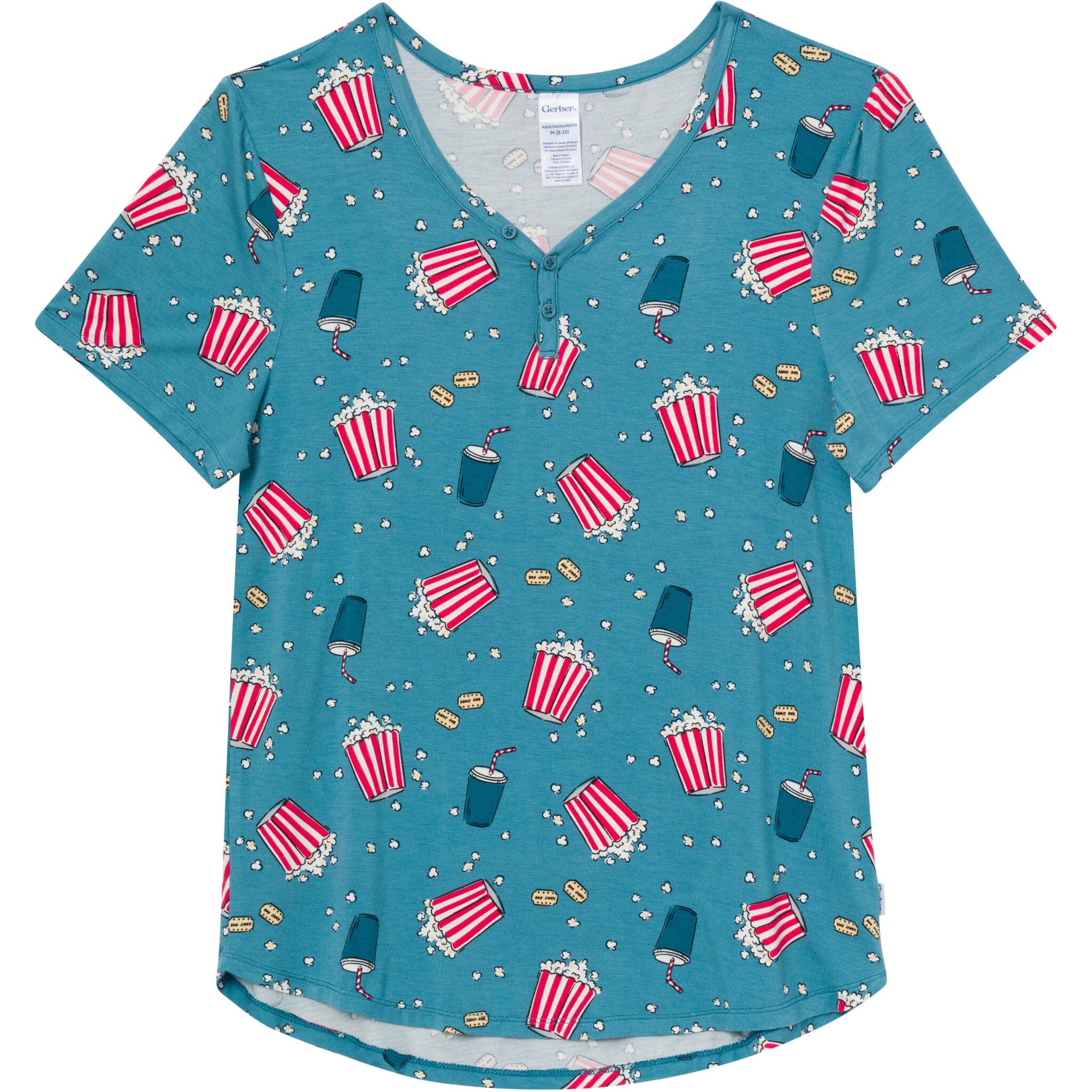 2-Piece Women's Movie Night Pajamas Sleepwear Gerber® 
