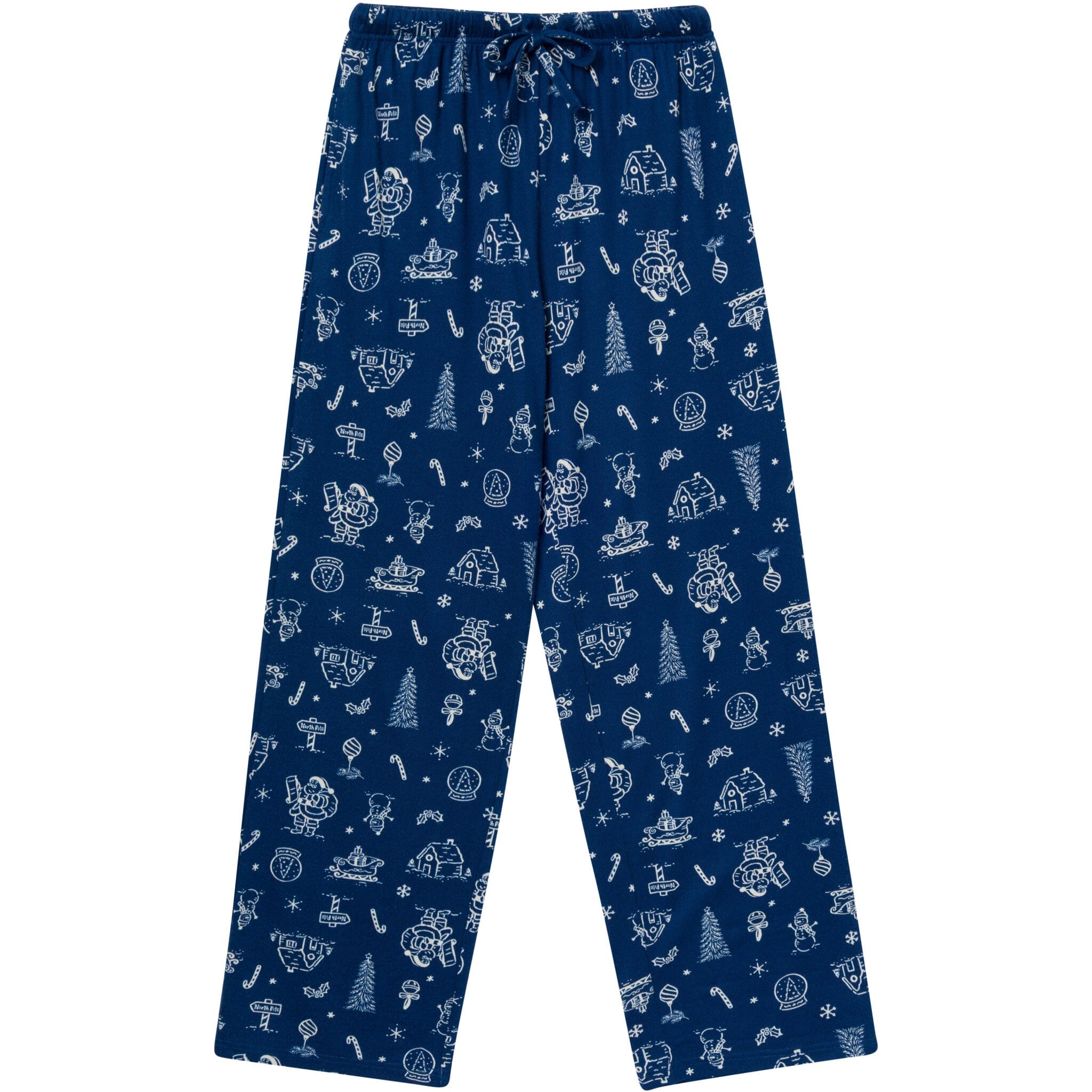 2-Piece Women's Navy Toile Hacci Pajamas Sleepwear Gerber® 