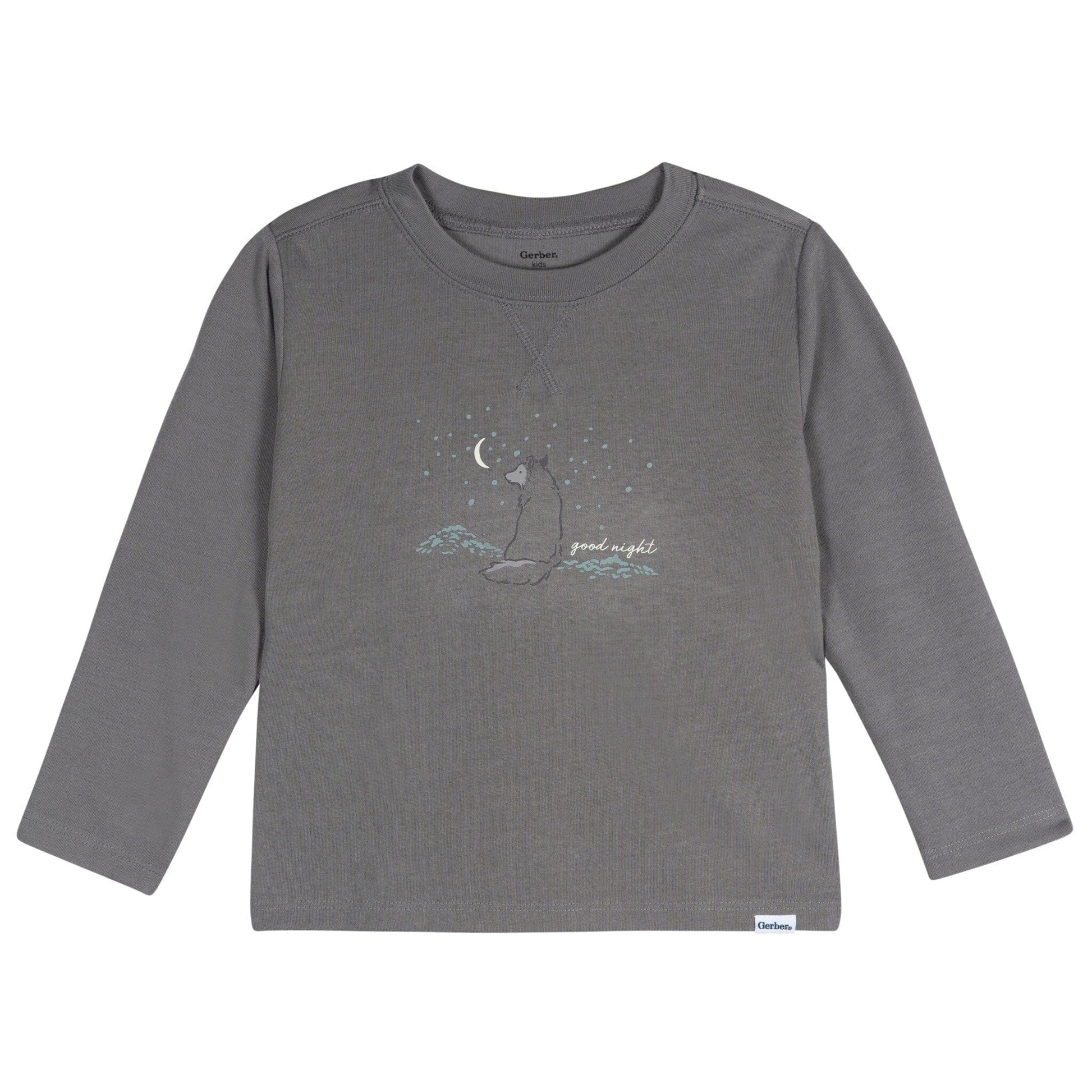 2- Toddler Boys Wolf Pajama Set Gerber® 