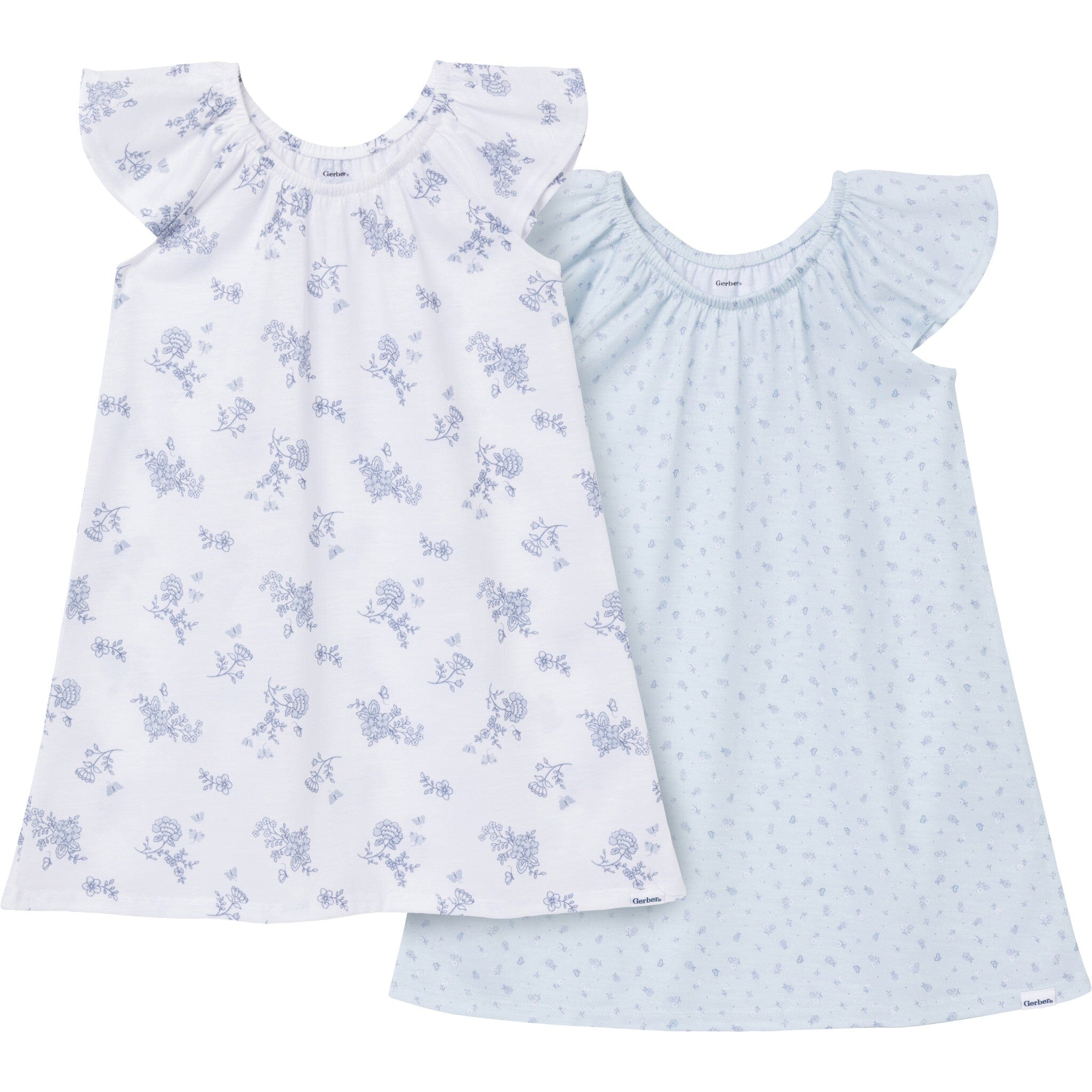 2- Toddler Girls Bly Floral Nightgown Gerber® 