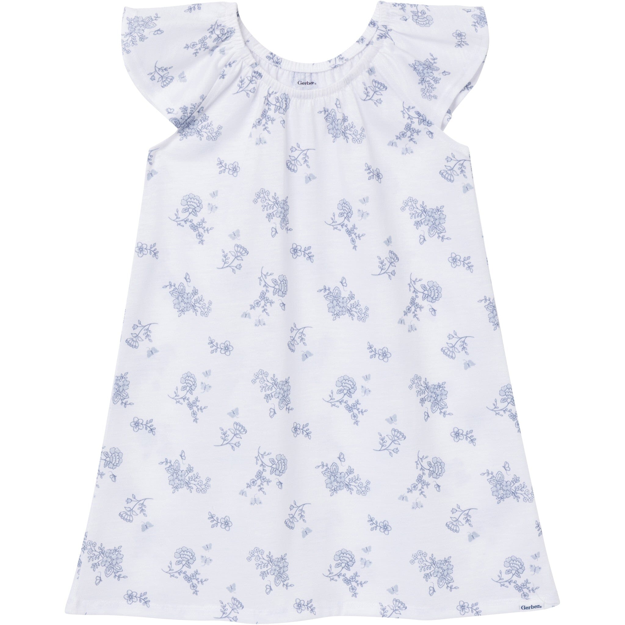 2- Toddler Girls Bly Floral Nightgown Gerber® 