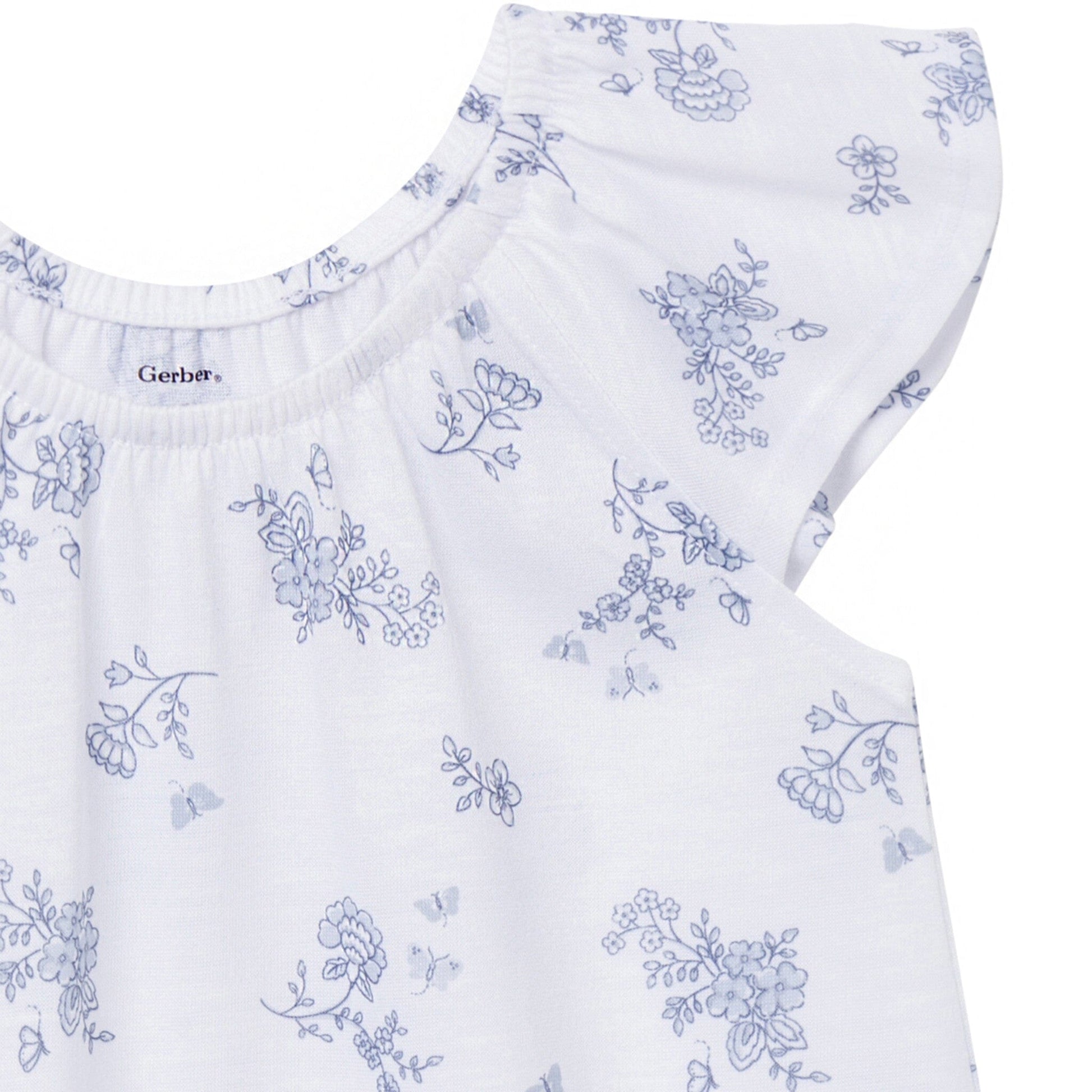 2- Toddler Girls Bly Floral Nightgown Gerber® 