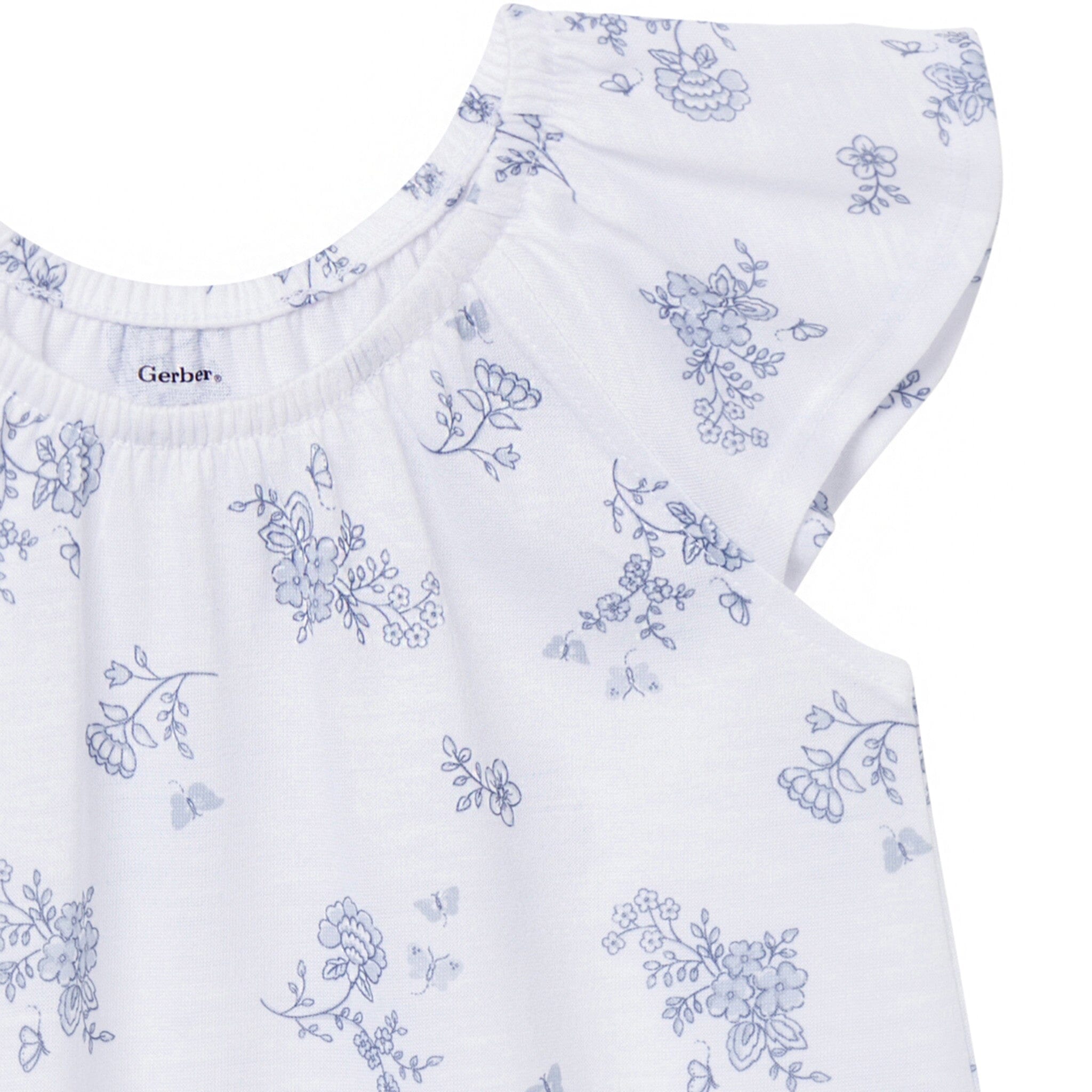 2- Toddler Girls Bly Floral Nightgown Gerber® 