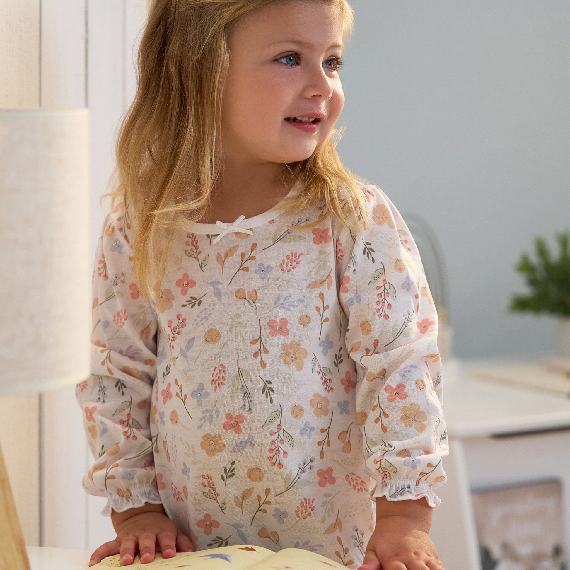 2- Toddler Girls Floral Nightgown Gerber® 