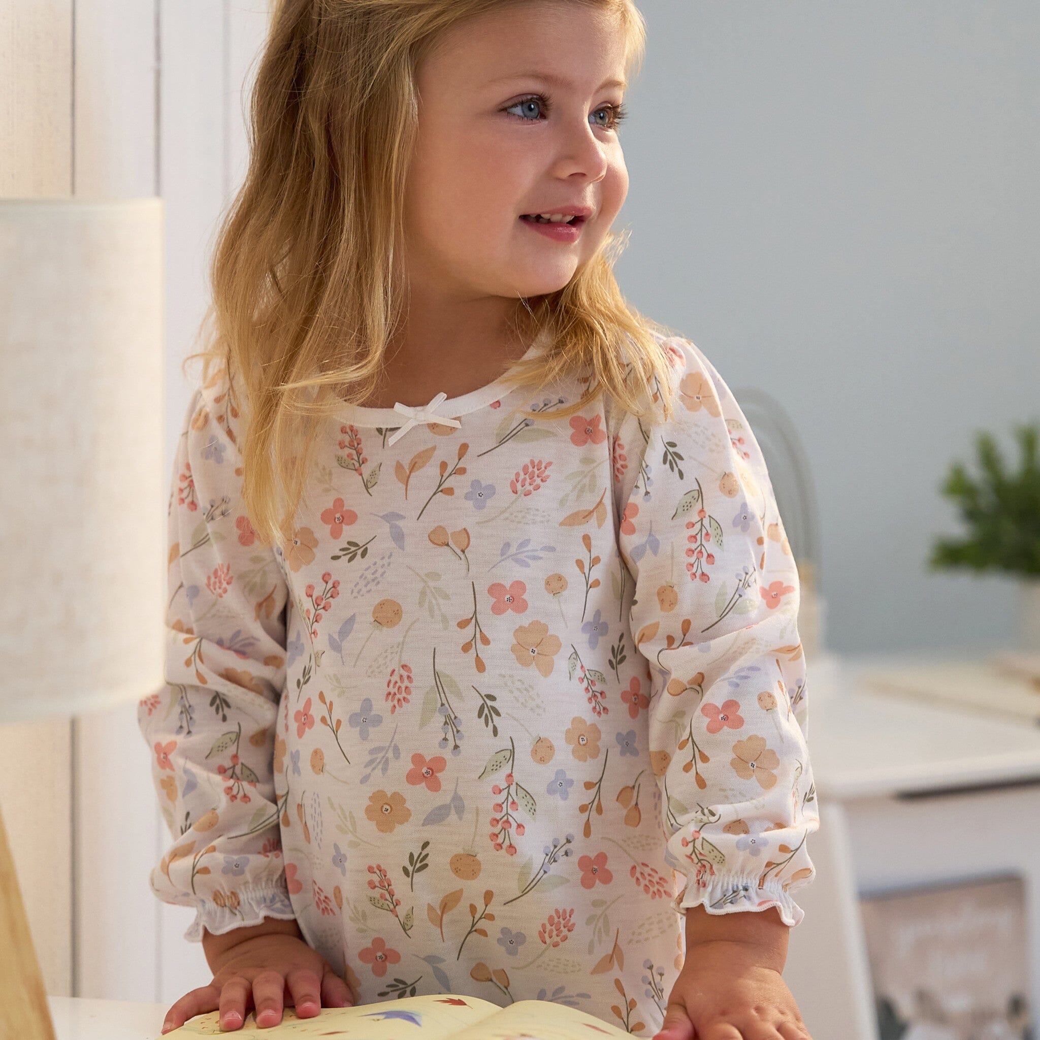 2- Toddler Girls Floral Nightgown Gerber® 