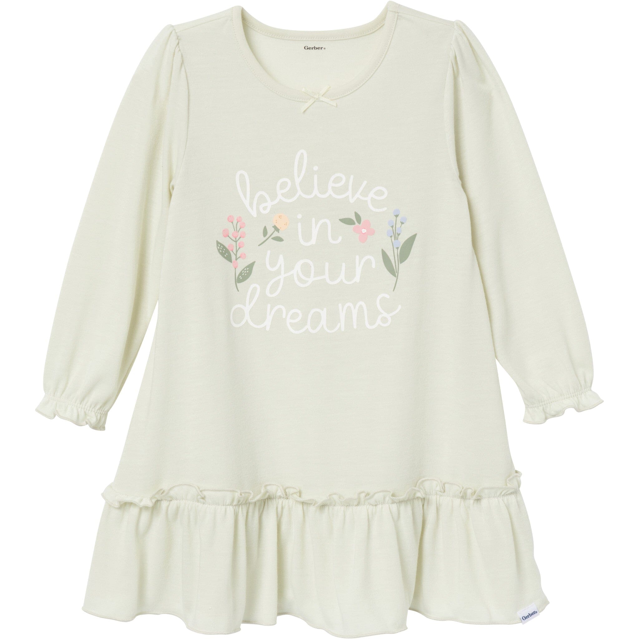 2- Toddler Girls Floral Nightgown Gerber® 