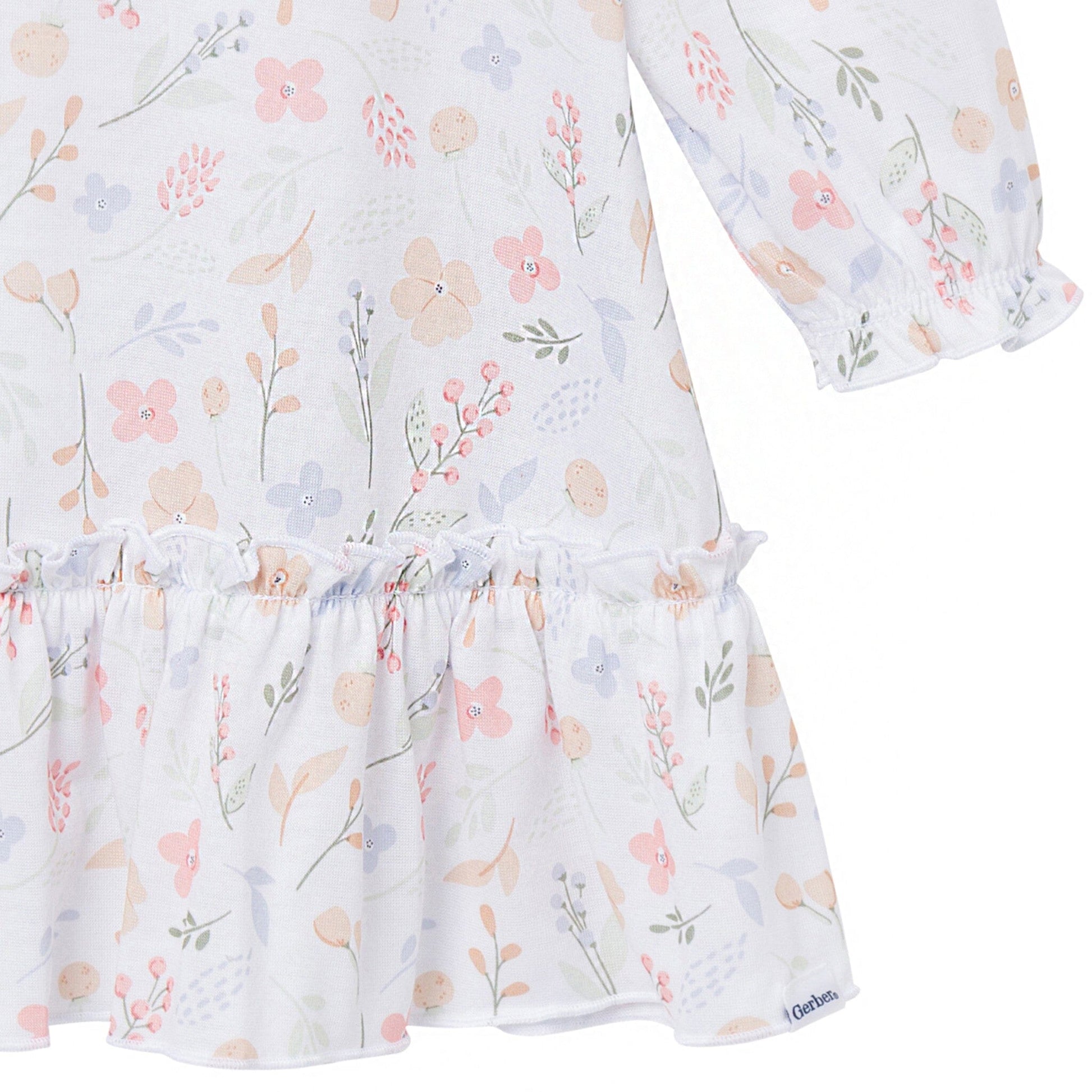 2- Toddler Girls Floral Nightgown Gerber® 