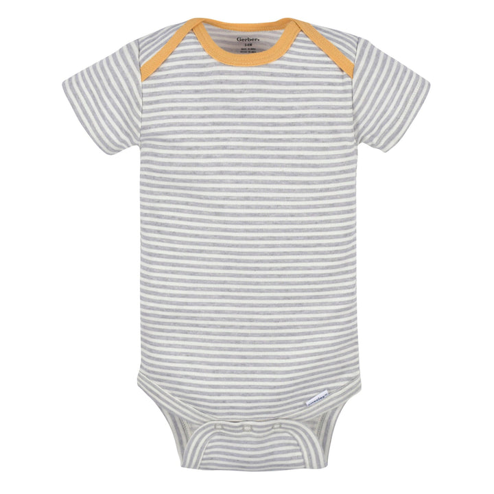 3- Baby Boys Hedgehog Short Sleeve Onesies® Bodysuits
