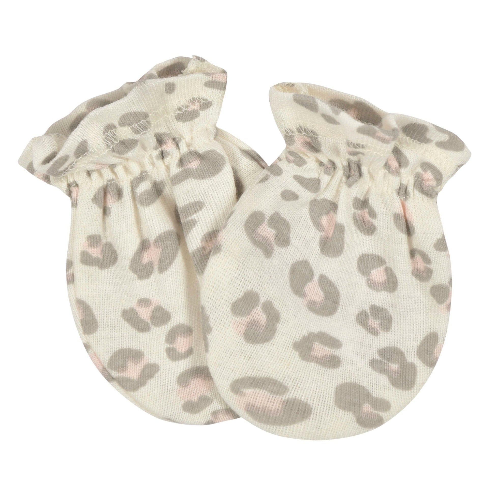 3- Baby Girls Ballerina No Scratch Mittens