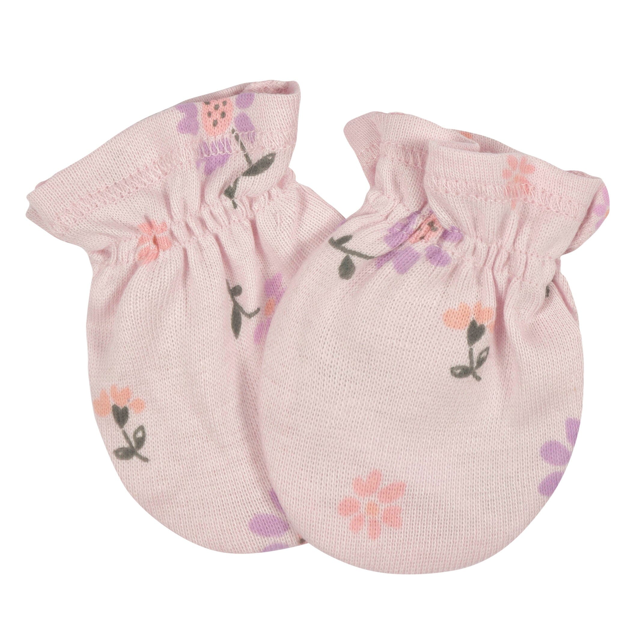 3- Baby Girls Ballerina No Scratch Mittens