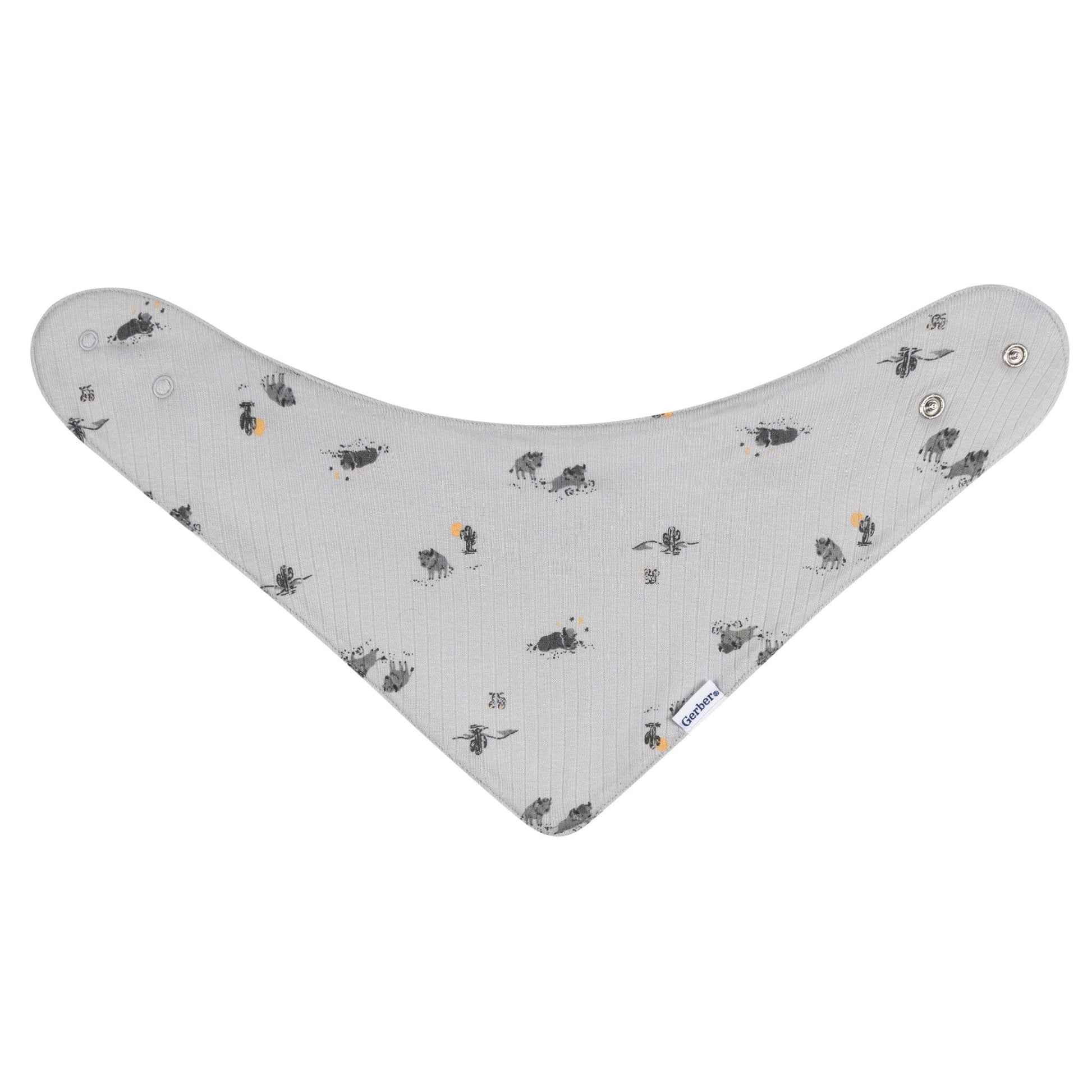 3-Pack Baby Boys Buffalo Bandana Bib Bibs & Burp Cloths Gerber® 