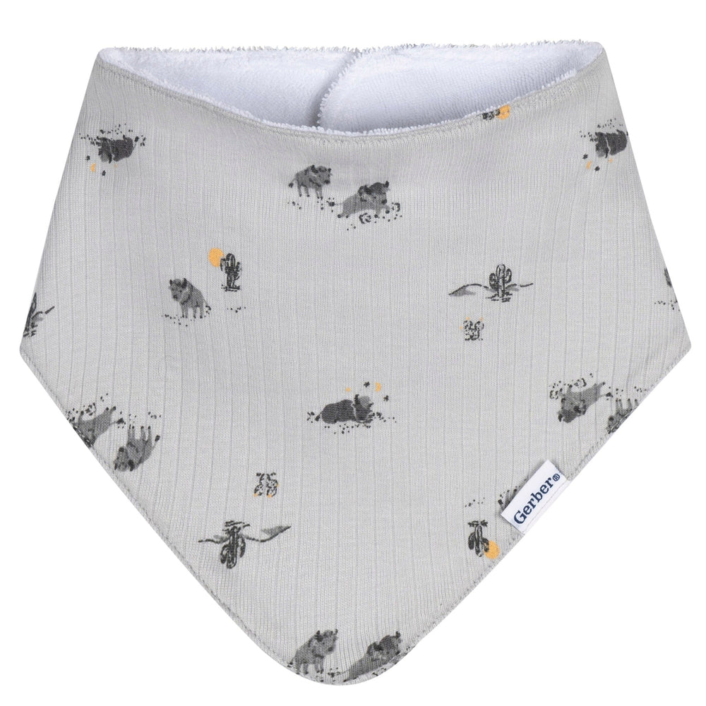 3-Pack Baby Boys Buffalo Bandana Bib Bibs & Burp Cloths Gerber® 