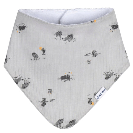 3-Pack Baby Boys Buffalo Bandana Bib
