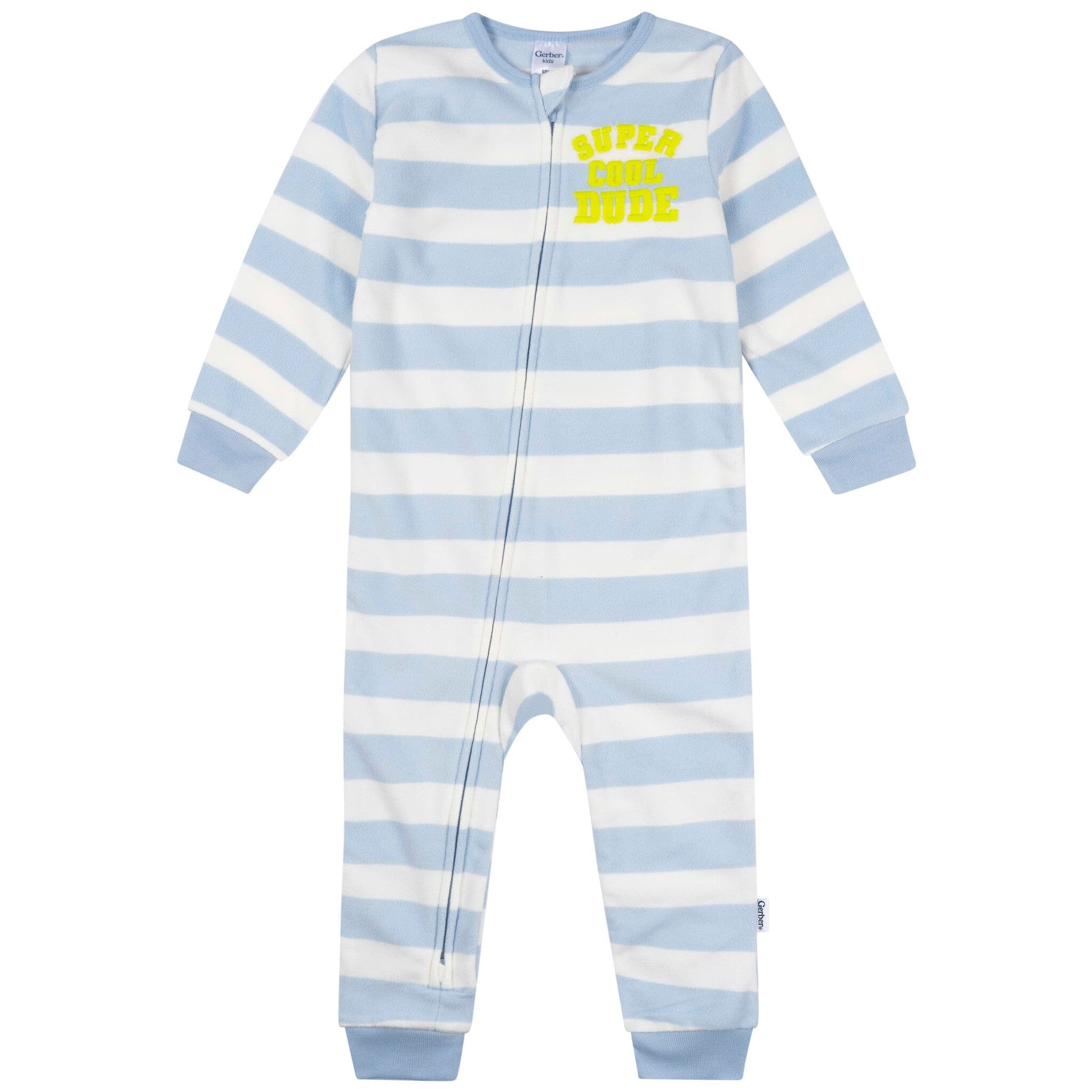 3-Pack Baby & Toddler Boys Trucks Footless Fleece Pajamas Sleepwear Gerber® 