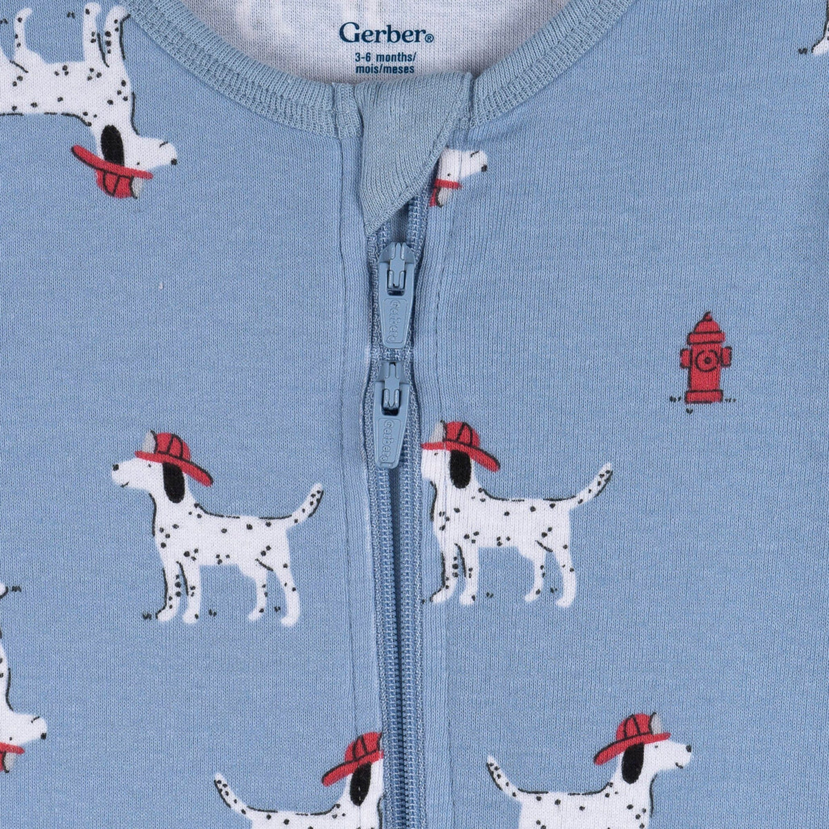 3-Pack Baby & Toddler Boys Dog Snug Fit Footed Pajamas sleepwear Gerber® 