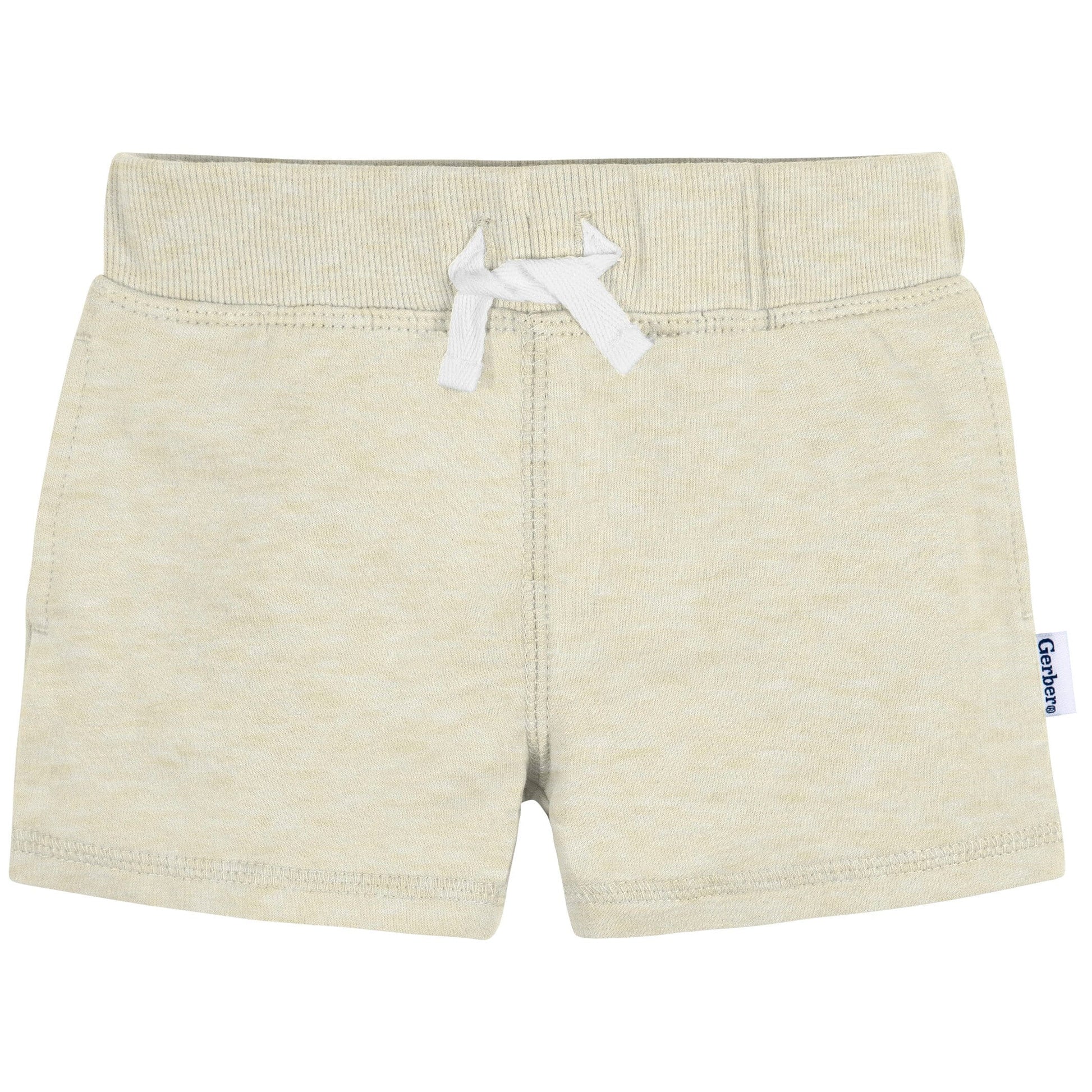 3-Pack Baby & Toddler Boys Neutrals Knit Short