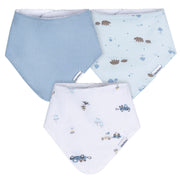 3-Pack Baby Boys Road Trip Bandana Bib Bibs & Burp Cloths Gerber® 