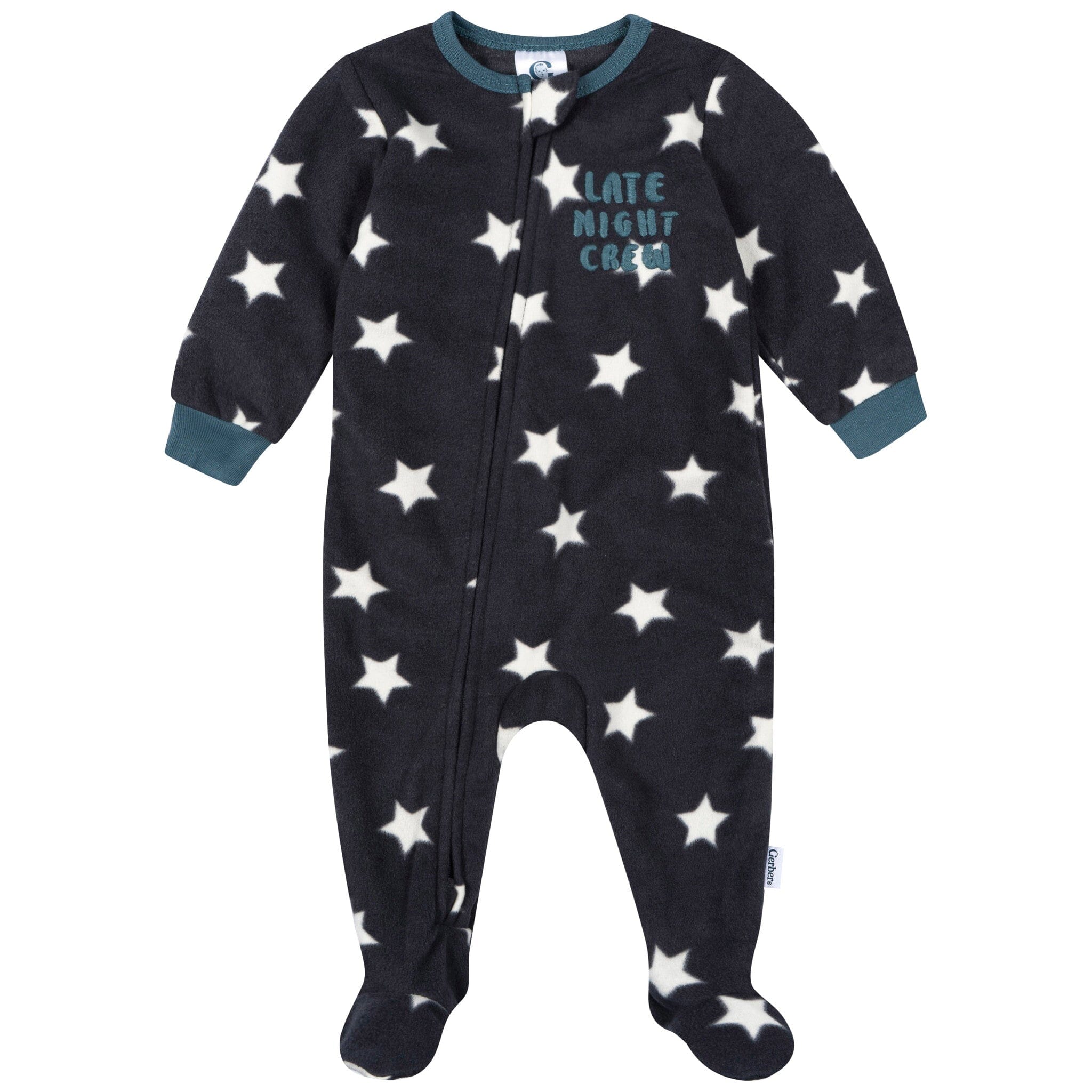 3-Pack Baby & Toddler Boys Stars Footless Fleece Pajamas Sleepwear Gerber® 