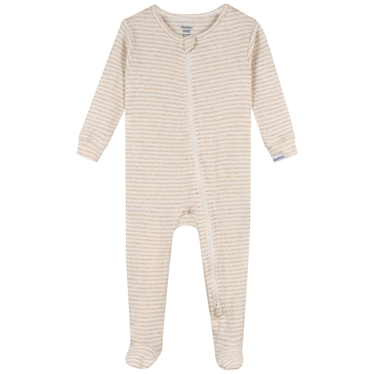 3-Pack Baby & Toddler Girls Bears Snug Fit Footed Pajamas sleepwear Gerber® 
