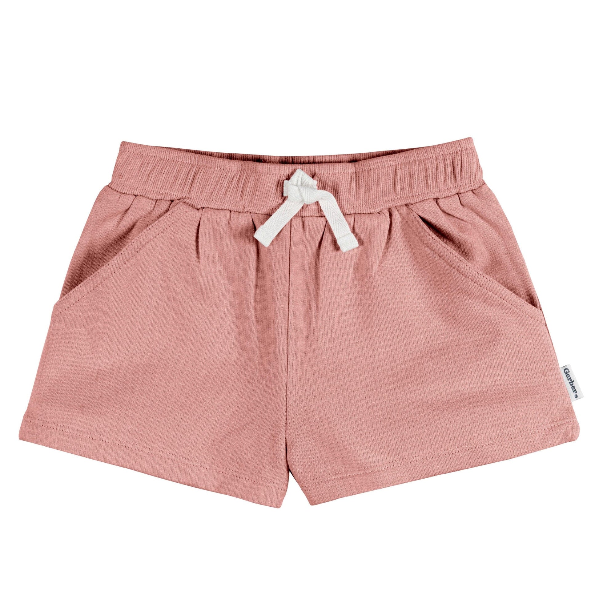 3-Pack Baby & Toddler Girls Dusty Pinks Knit Short