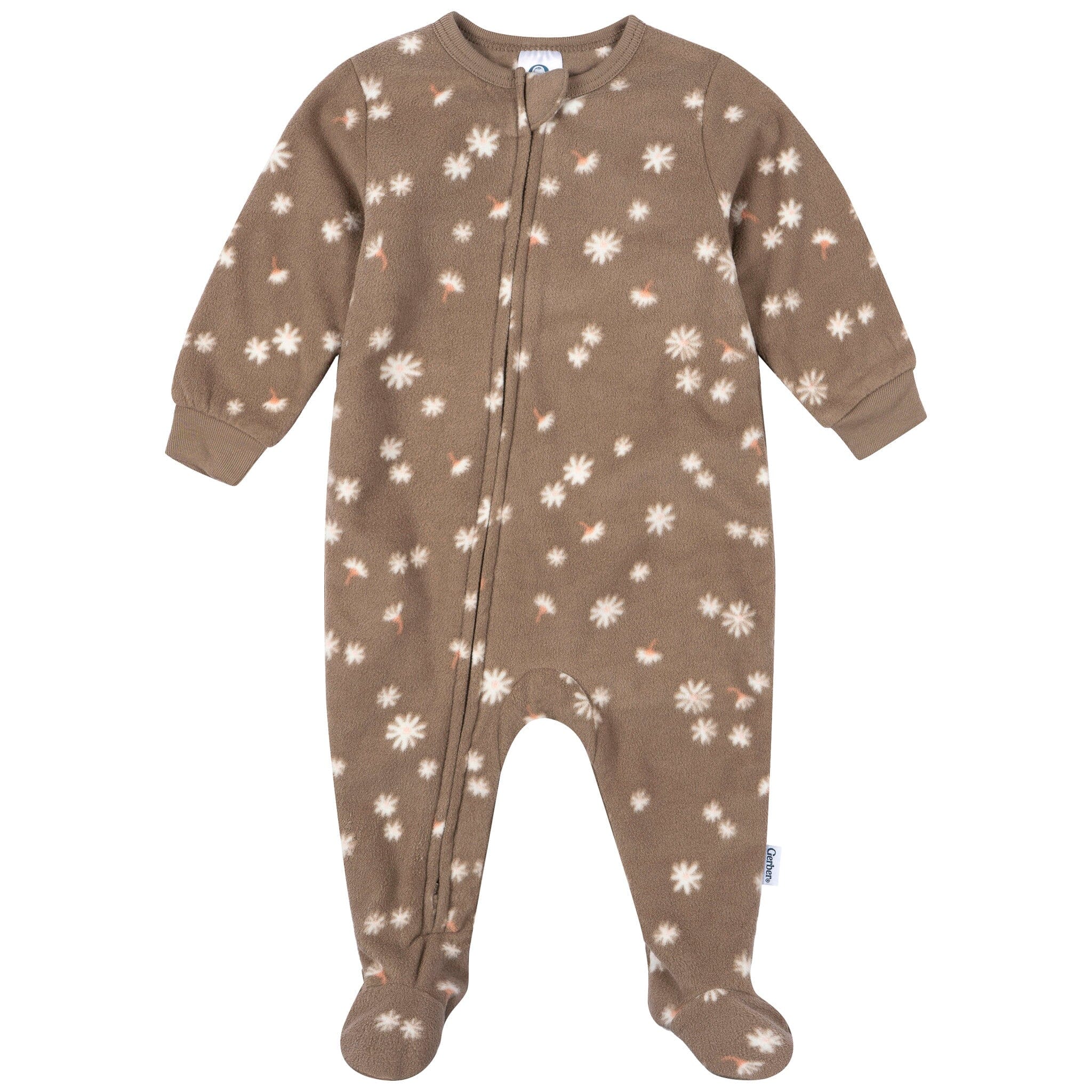 3-Pack Baby & Toddler Girls Hearts Footed Fleece Pajamas Sleepwear Gerber® 