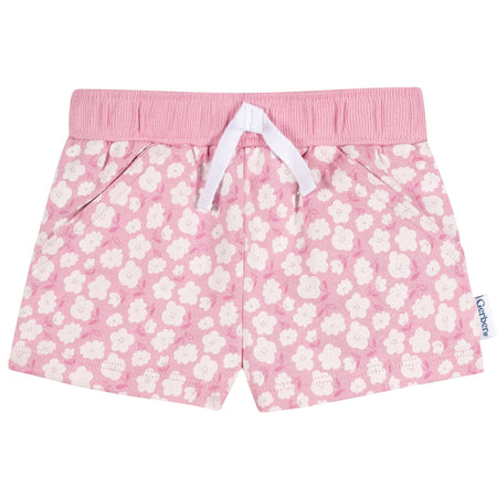 3-Piece Baby & Toddler Girls Ice Cream Knit Shorts