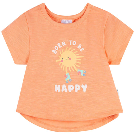 3-Pack Baby & Toddler Girls Best Day Ever Short Sleeve Graphic T-Shirts