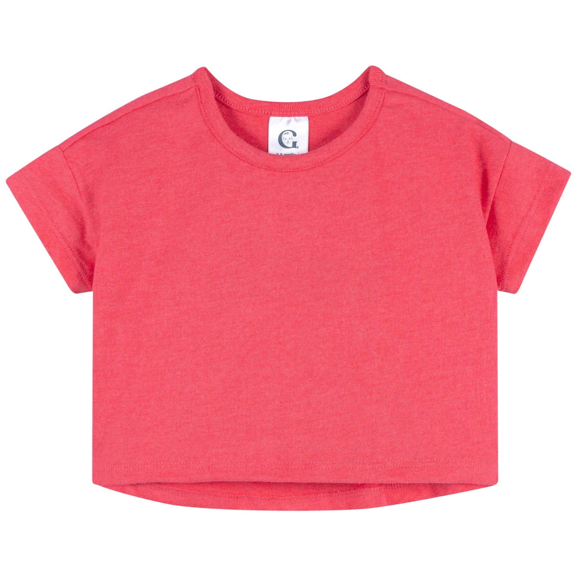 3-Pack Baby & Toddler Girls Pink, Gray and White Short Sleeve Shirts tops Gerber® 