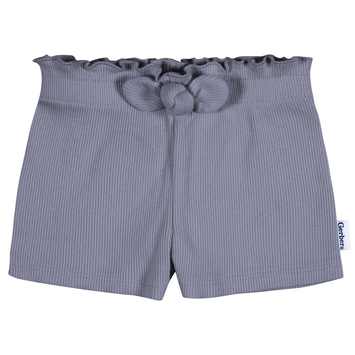 3-Pack Baby & Toddler Girls Pink/Blue Pull-On Knit Short