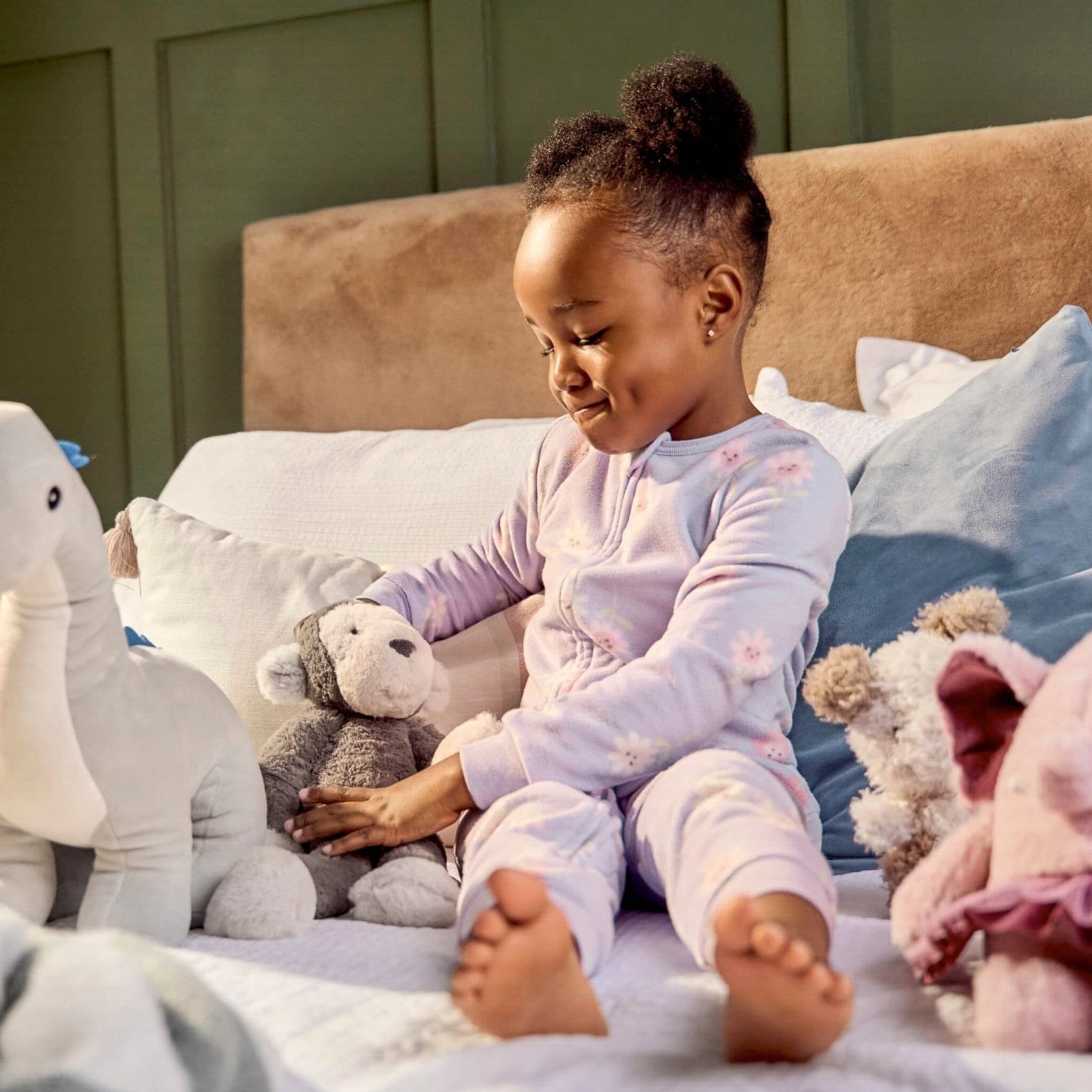 3-Pack Baby & Toddler Girls Princess Footless Fleece Pajamas Sleepwear Gerber® 