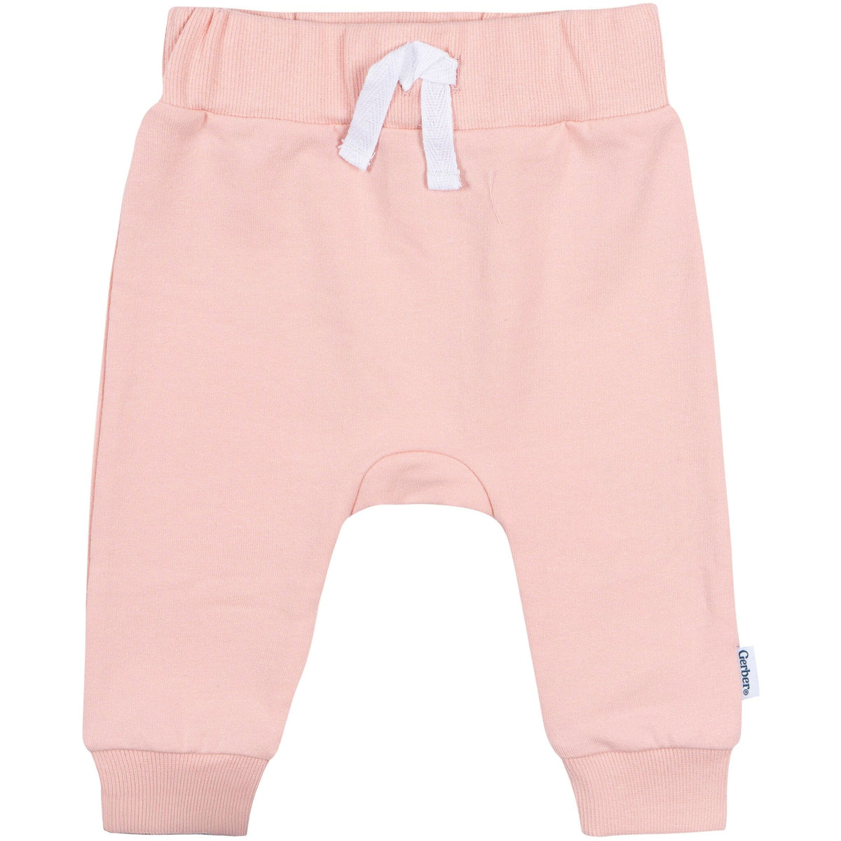 3-Pack Baby & Toddler Girls Rose Joggers bottoms Gerber® 
