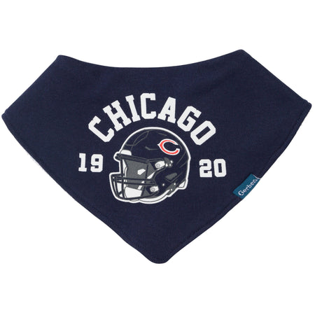 3-Piece Baby Chicago Bears Bibs and Burp Cloth Set