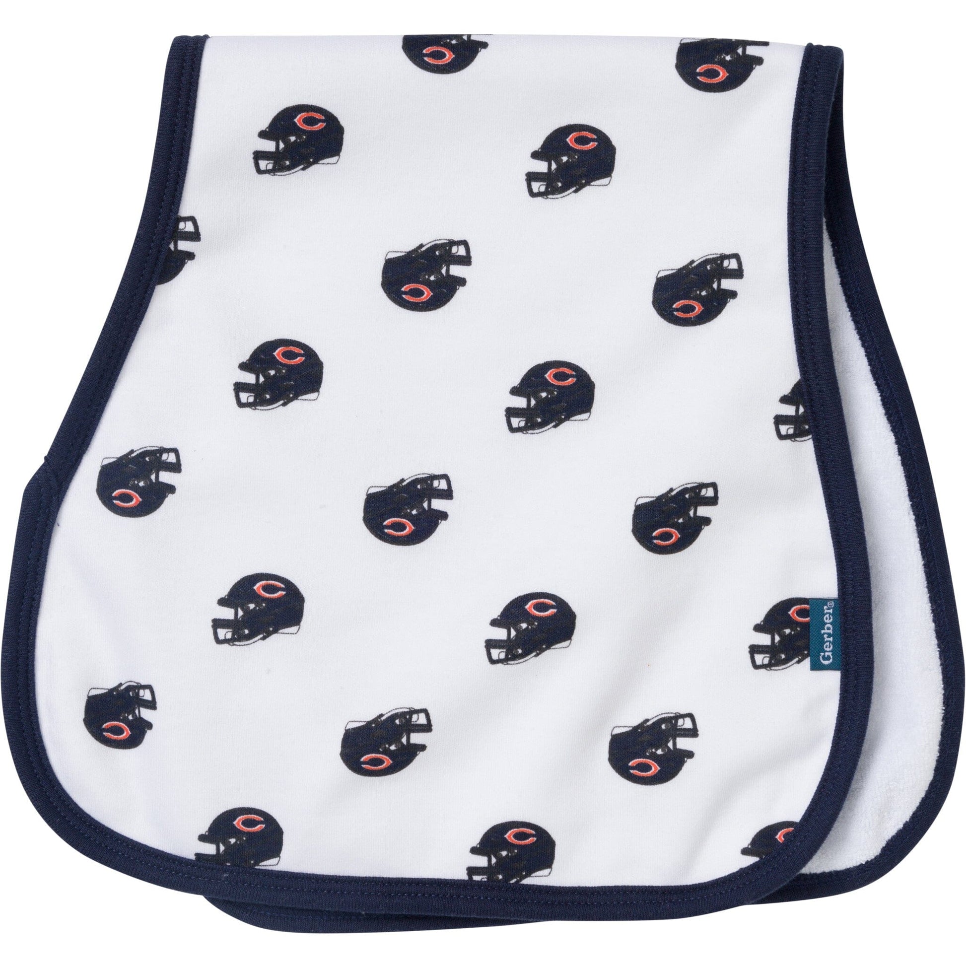 3-Pack Baby Neutral Chicago Bears Bibs and Burp Cloth Set NFL NFL 