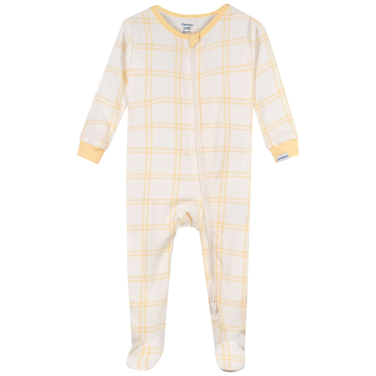 3-Pack Baby & Toddler Neutral Camping Snug Fit Footed Pajamas sleepwear Gerber® 