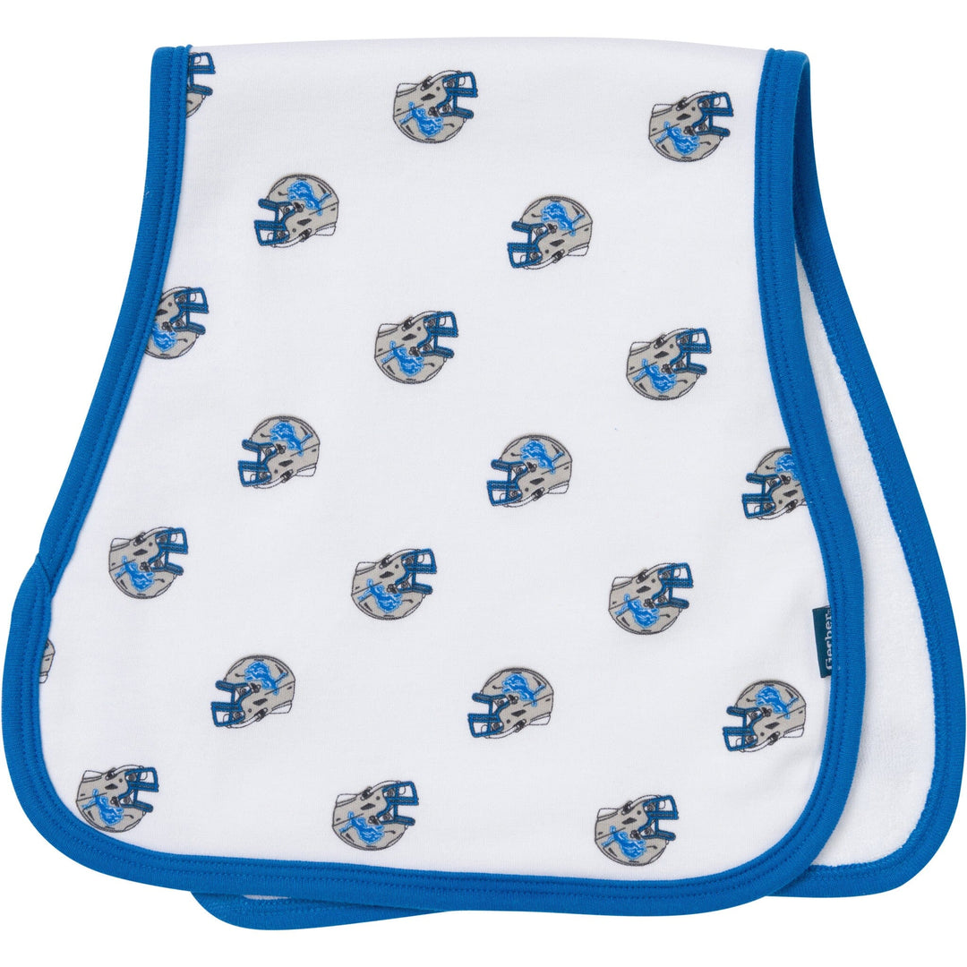 3-Pack Baby Neutral Detroit Lions Bibs and Burp Cloth Set NFL NFL 
