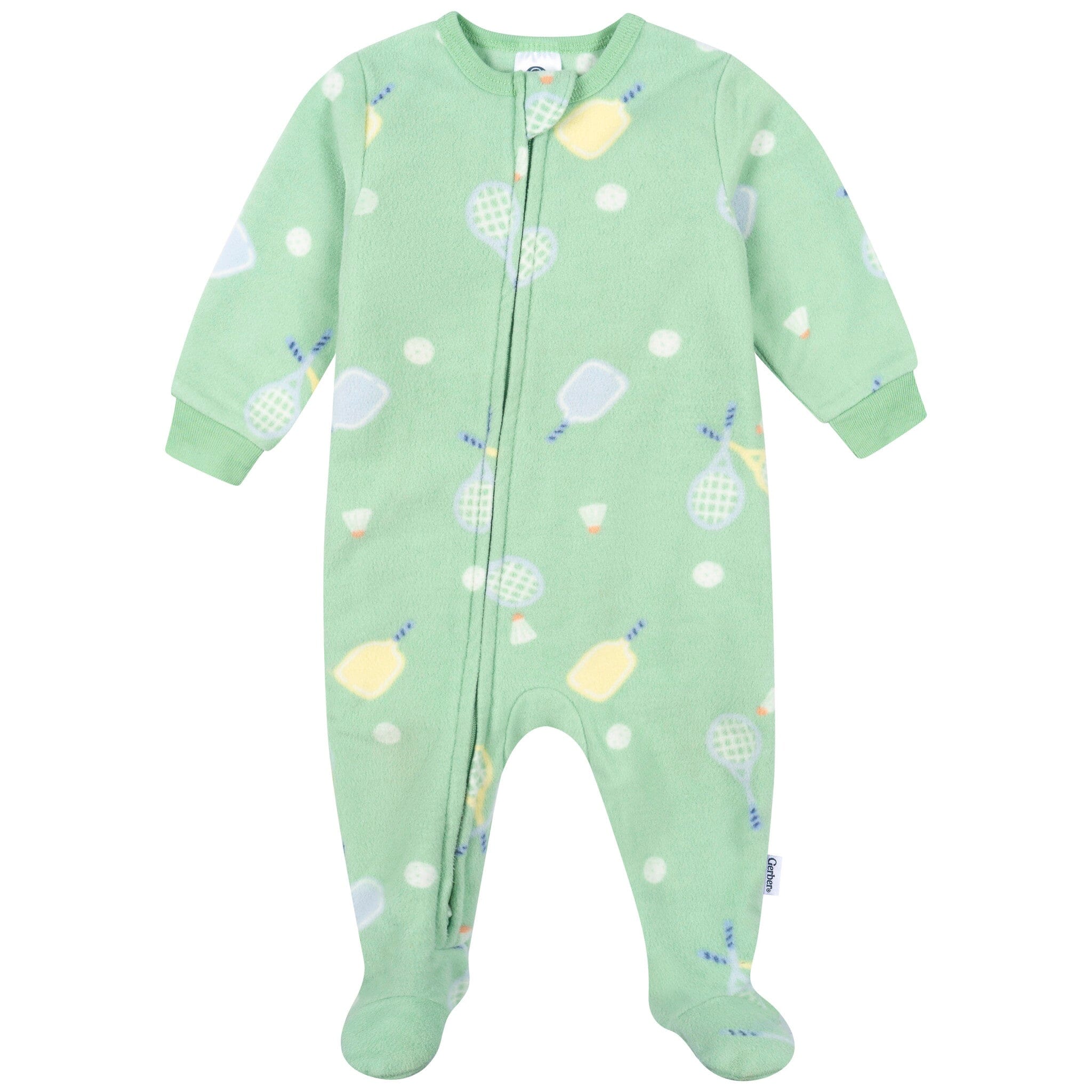 3-Pack Baby & Toddler Neutral Playtime Footed Fleece Pajamas Sleepwear Gerber® 