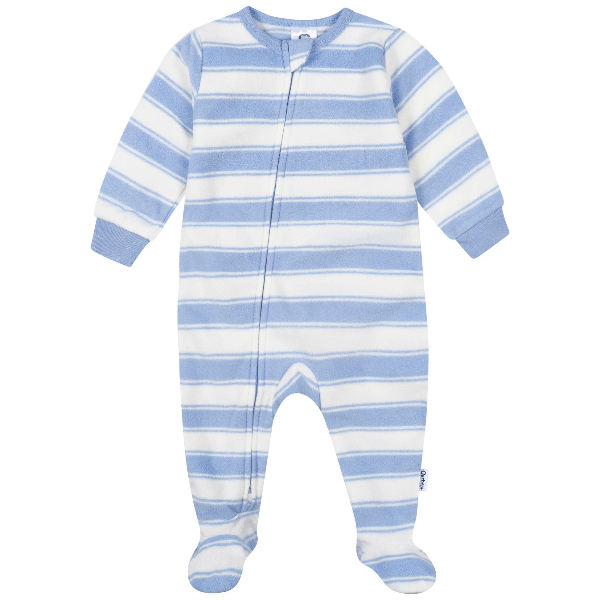 3-Pack Baby & Toddler Neutral Playtime Footed Fleece Pajamas Sleepwear Gerber® 