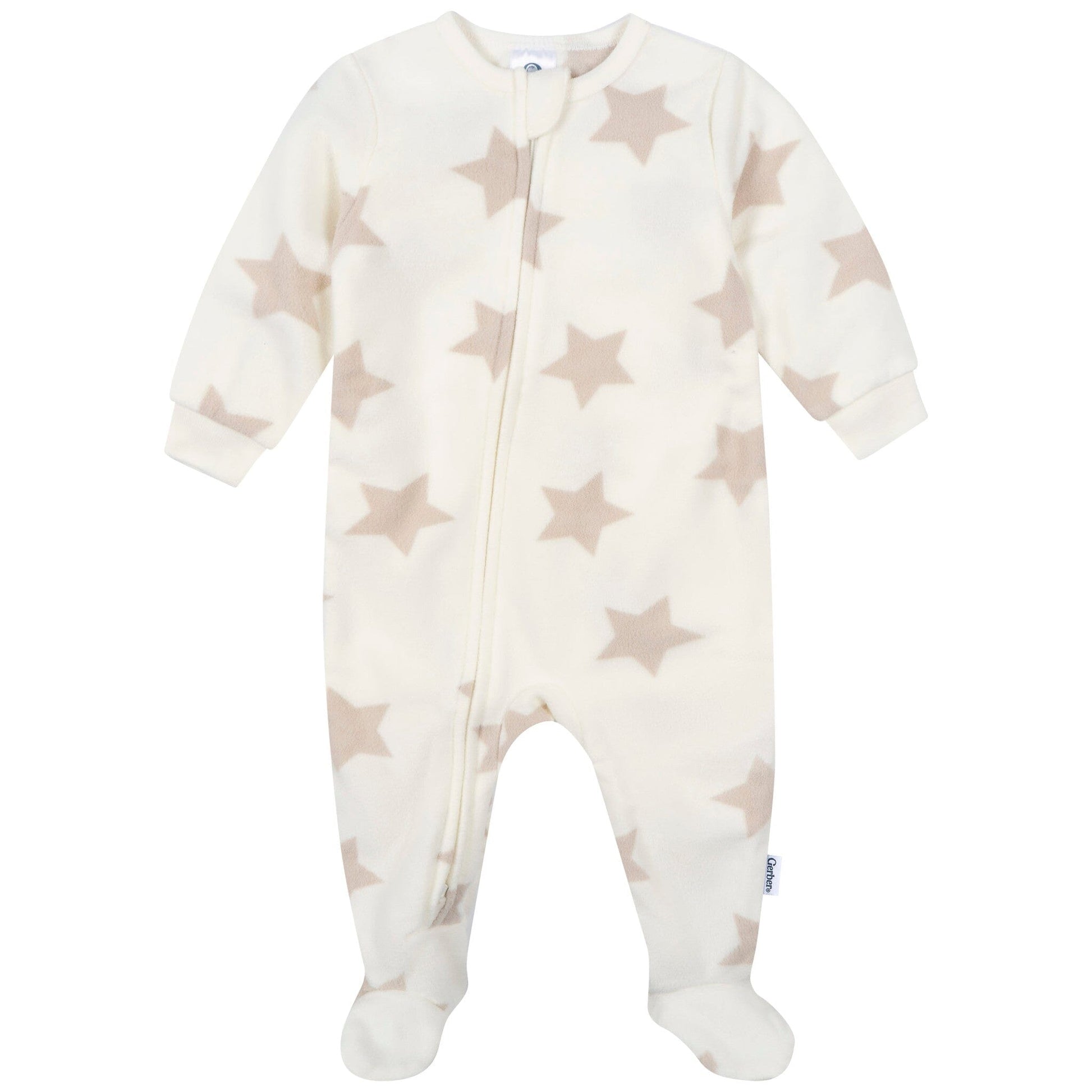 3-Pack Baby & Toddler Neutral Bears Footed Fleece Pajamas Sleepwear Gerber® 