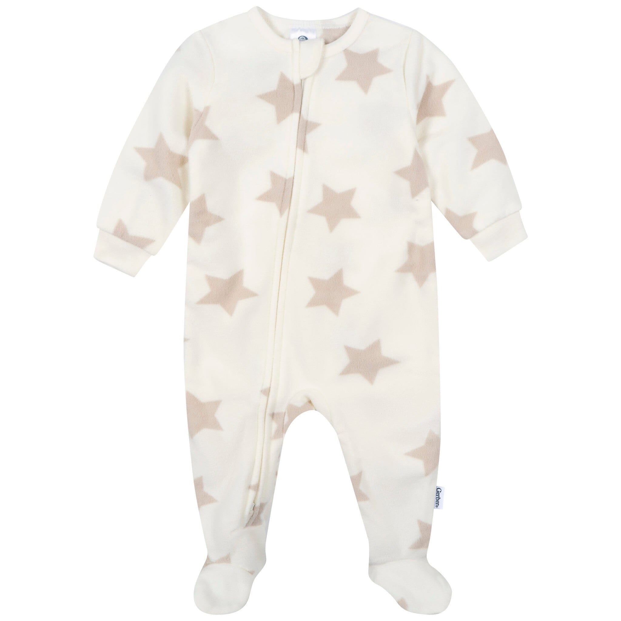 3-Pack Baby & Toddler Neutral Bears Footed Fleece Pajamas Sleepwear Gerber® 