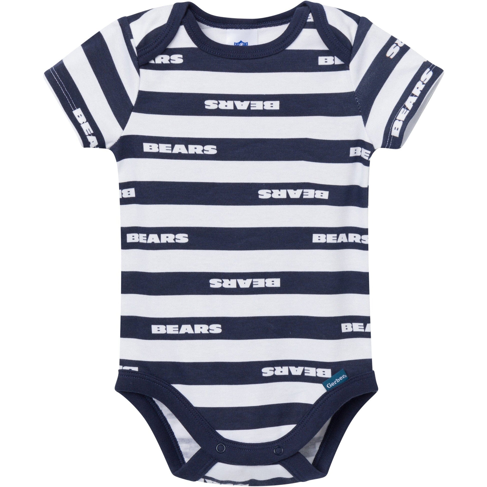 3-Pack Baby Boys Chicago Bears Bodysuit Set NFL NFL 