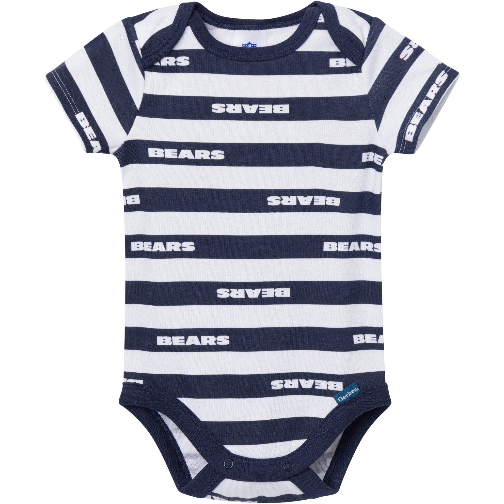 3-Pack Baby Boys Chicago Bears Bodysuit Set NFL NFL 