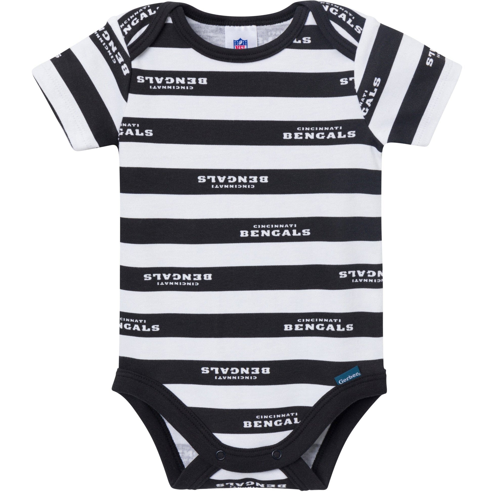 3-Pack Baby Boys Cincinatti Bengals Bodysuit Set NFL NFL 