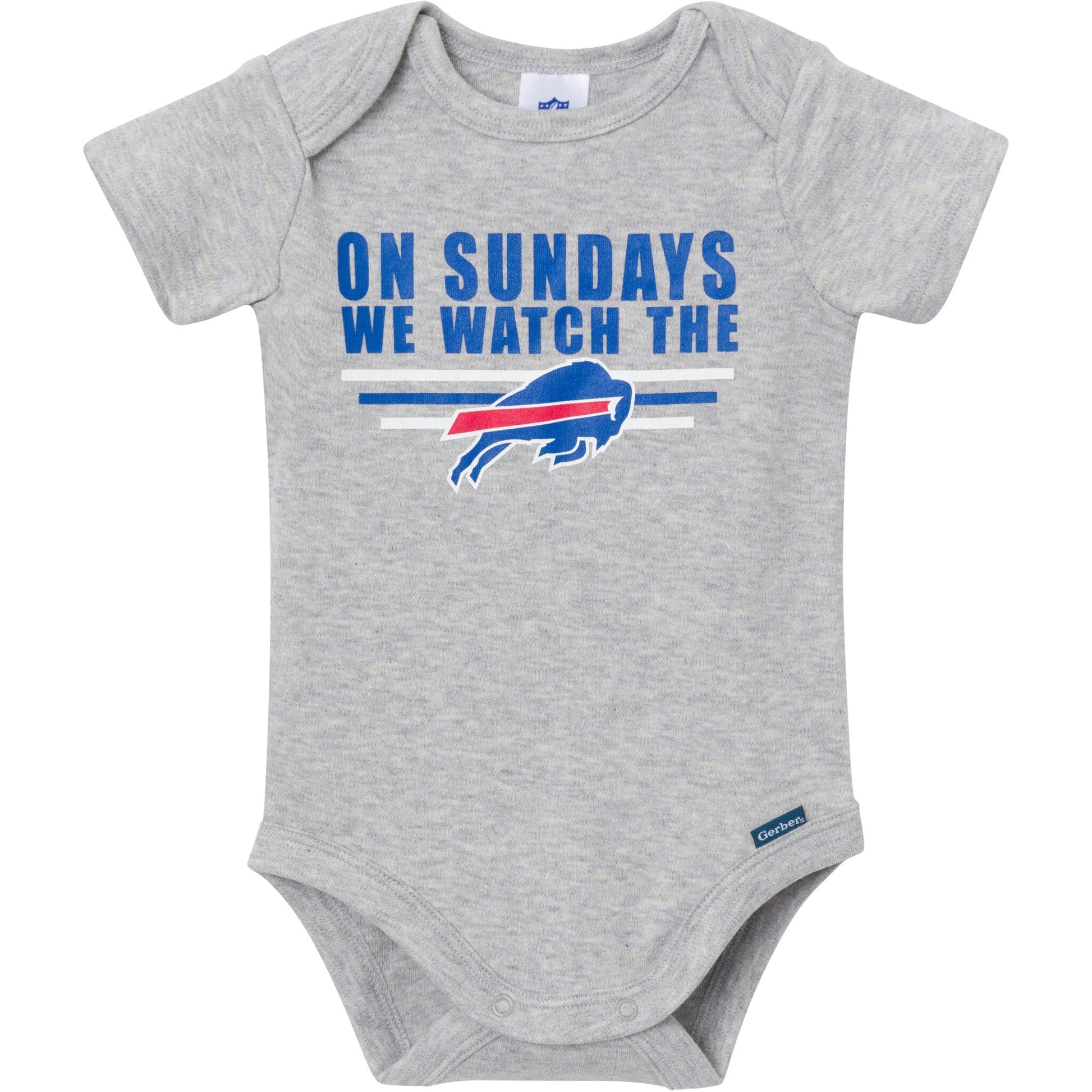3-Pack Baby Boys Buffalo Bills Bodysuit Set NFL NFL 