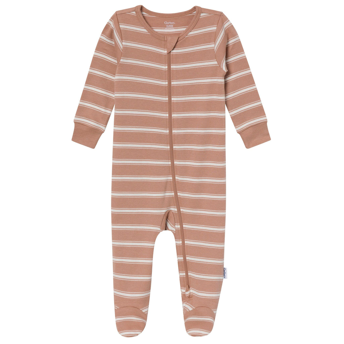3-Pack Baby Boys Charcoal, Mocha & Blue Sleep 'N Play Sleepwear Gerber® 