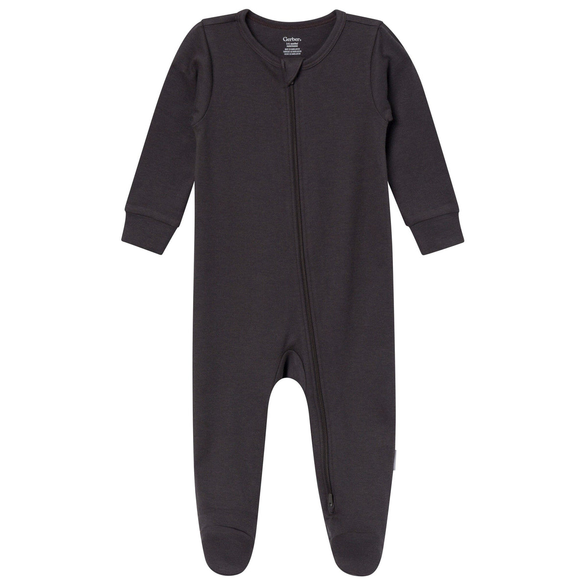 3-Pack Baby Boys Charcoal, Mocha & Blue Sleep 'N Play Sleepwear Gerber® 