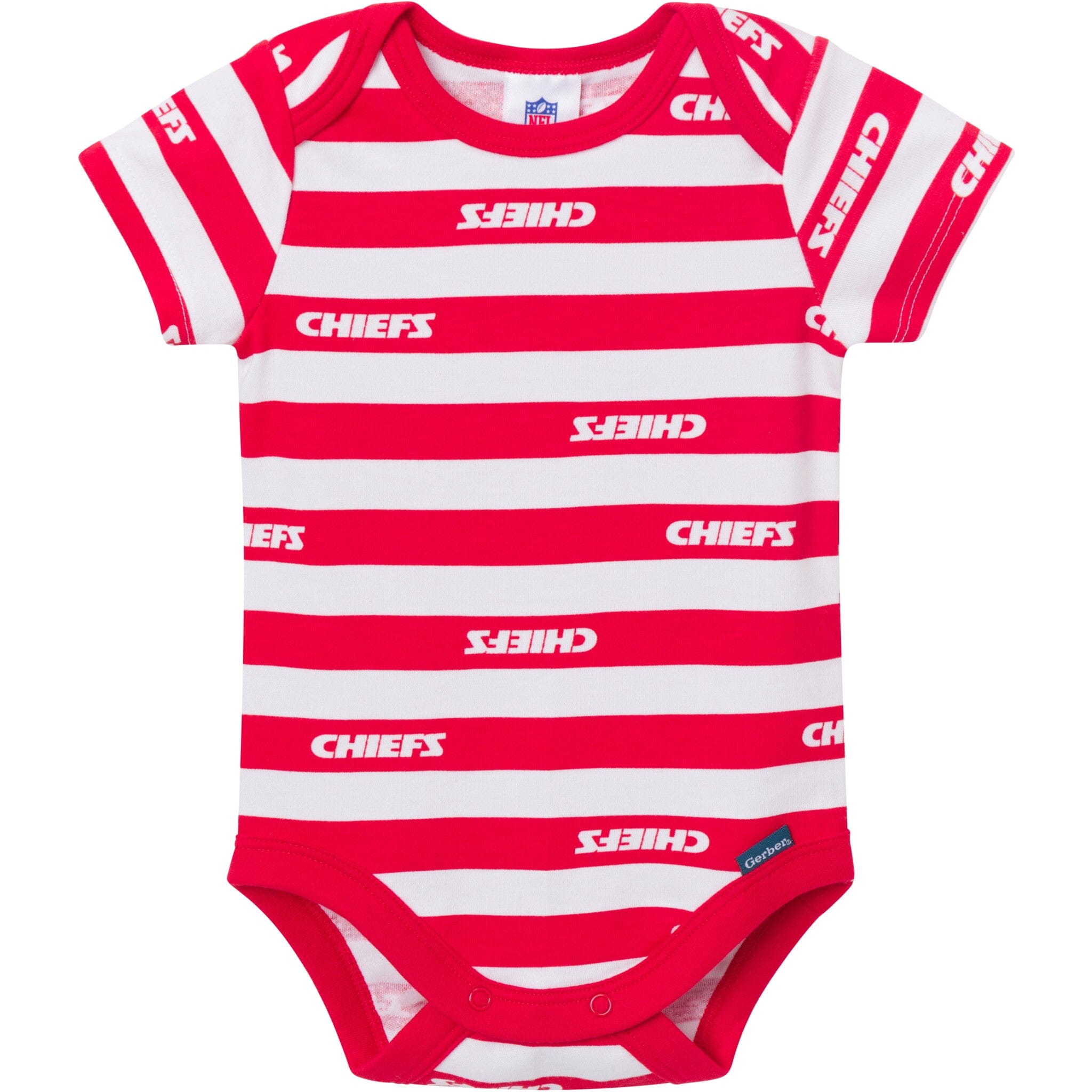 3-Pack Baby Boys Kansas City Chiefs Bodysuit Set NFL NFL 