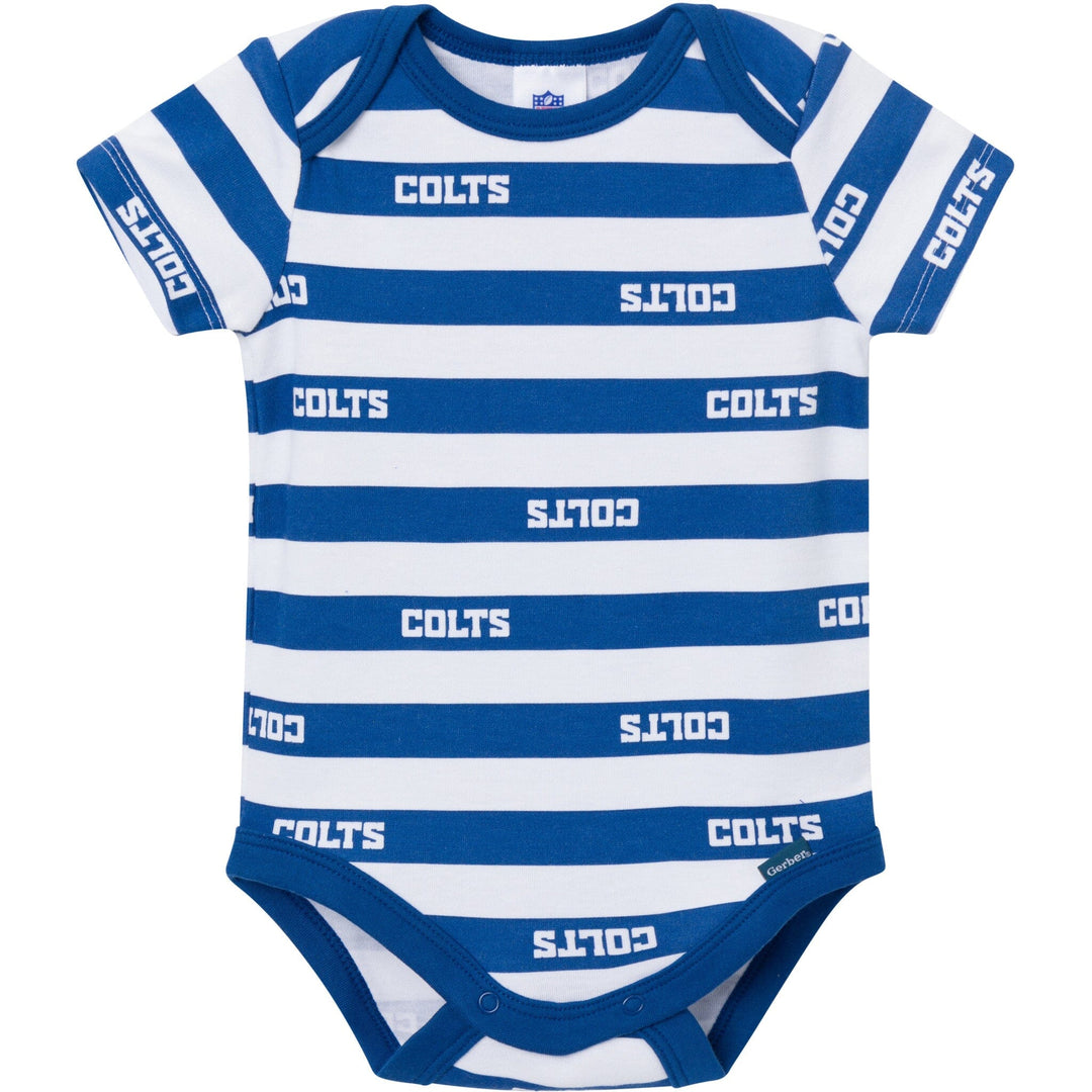 3-Pack Baby Boys Indianapolis Colts Bodysuit Set NFL NFL 