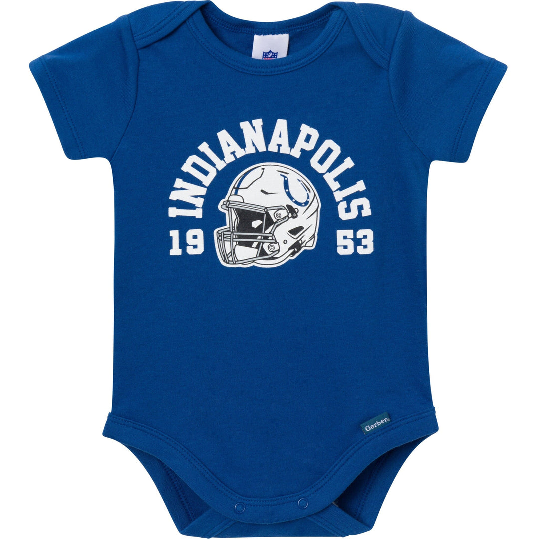 3-Pack Baby Boys Indianapolis Colts Bodysuit Set NFL NFL 