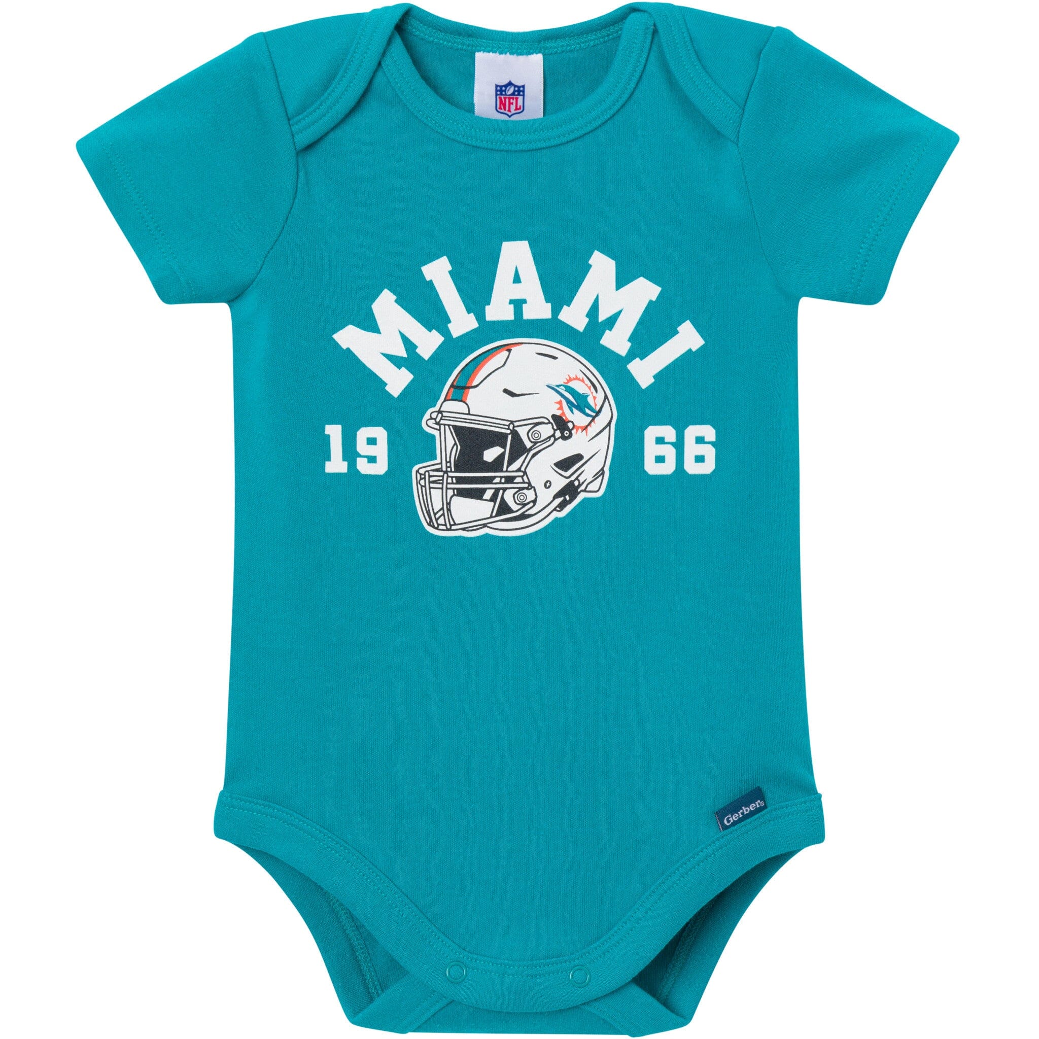 3-Pack Baby Boys Miami Dolphins Bodysuit Set NFL NFL 