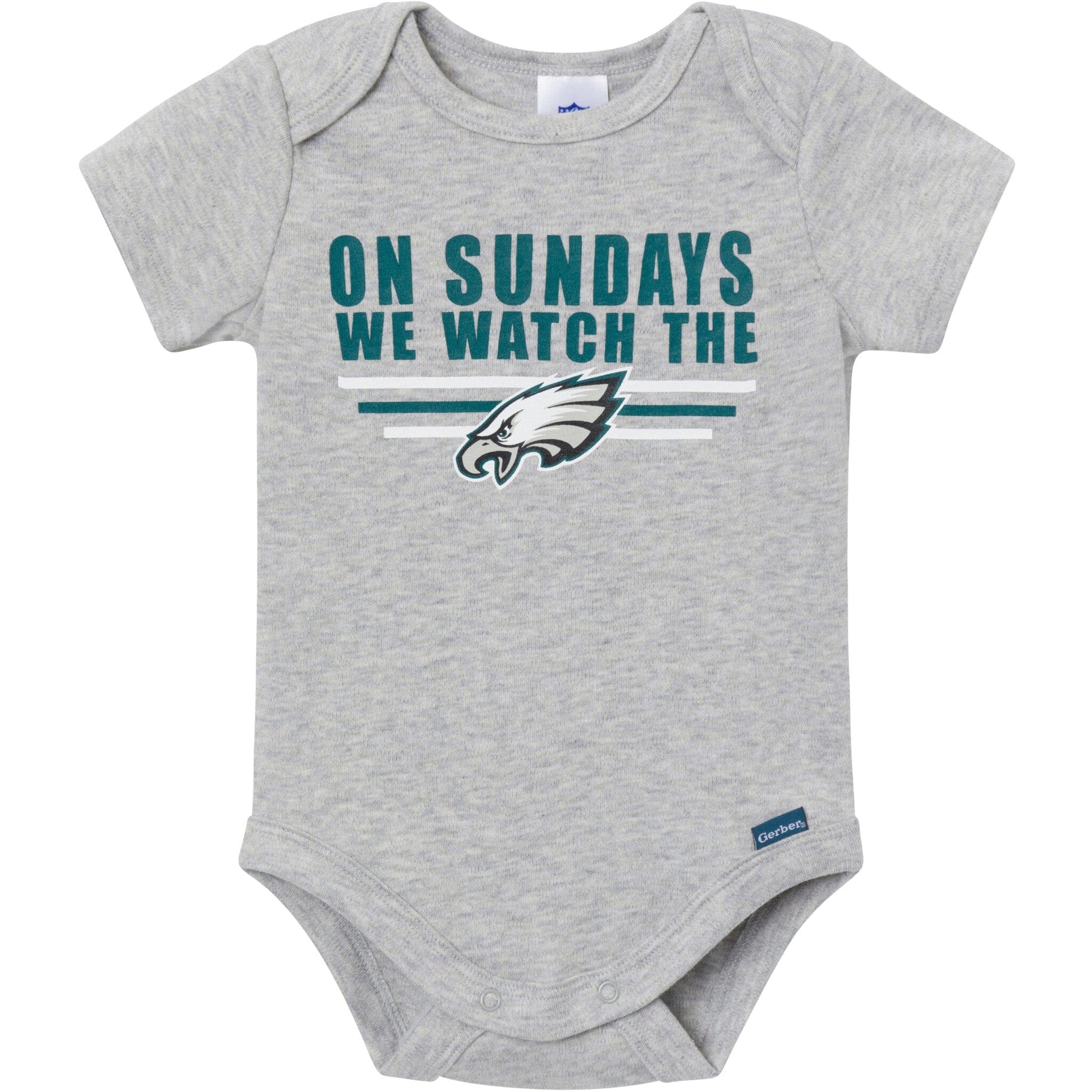 3-Pack Baby Boys Philidelphia Eagles Bodysuit Set NFL NFL 